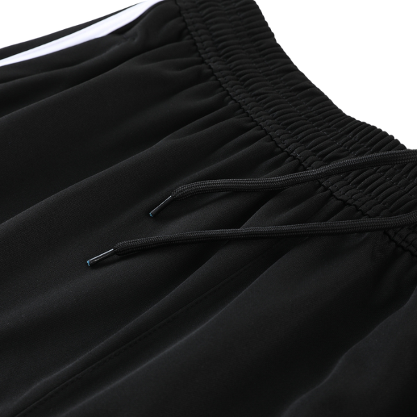 Conjunto Adidas Camiseta + Short Branca e Preta - VENI Futebol