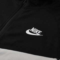 Conjunto de Frio Nike Preto e Cinza com Casaco e Calça