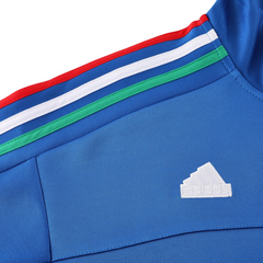 Conjunto de Frio Adidas Azul, Verde, Branco e Vermelho com Jaqueta e Calça