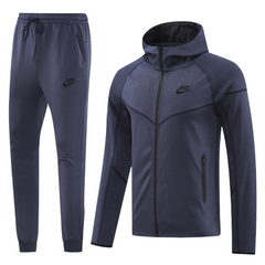 Conjunto de Frio Nike Cinza com Casaco e Calça