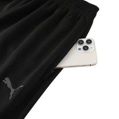 Conjunto de Frio Puma Cinza e Preto com Jaqueta e Calça