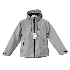 Jaqueta Corta-Vento Nike Cinza
