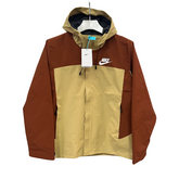 Jaqueta Corta-Vento Nike Laranja e Amarela