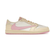Tênis Air Jordan 1 Retro Low OG SP Travis Scott Sail Tropical Pink