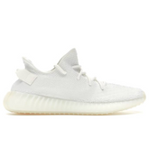 Tênis Casual Adidas Yeezy Boost 350 V2 Cream / Triple White