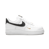 Tênis Nike Air Force 1 Essential White Black Gold