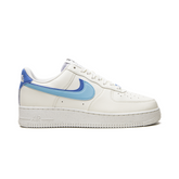 Tênis Nike Air Force 1 Double Swoosh White Medium Blue
