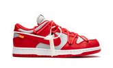 Tênis Casual Nike Dunk Low Off-White University Red