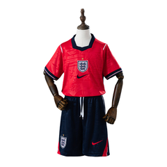 Camisa de Futebol England + Shorts Kit Nike 2026 Visitante - Kit Infantil