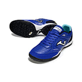 Chuteira Society TF Joma Top Flex Azul e Preta