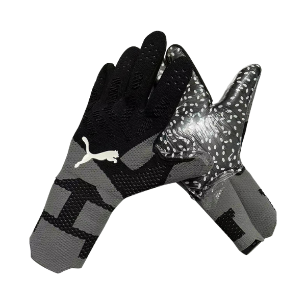 Luva de Goleiro Puma Future Ultimate Preta e Cinza - VENI Futebol