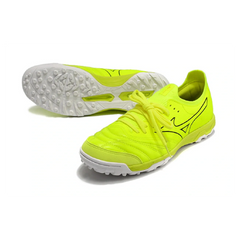 Chuteira Society TF Mizuno Neo Sala Verde Neon