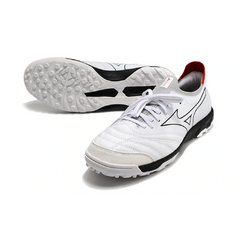 Chuteira Society TF Mizuno Neo Sala Branca e Preta