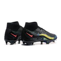 Chuteira Campo FG Nike Mercurial Superfly 10 Elite Pack Preto Air Max 95 Infantil