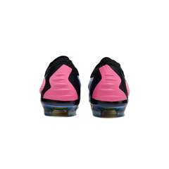 Chuteira Campo FG Nike Phantom 6 Elite Azul, Preta e Rosa Infantil
