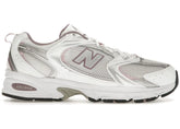 New Balance 530 White Silver Metallic Ice Wine