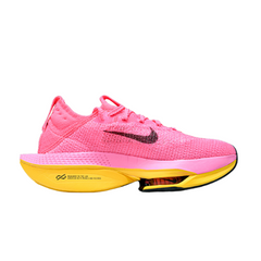 Tênis de Corrida Nike Air Zoom Alphafly Next% 2 Rosa Hyper e Laranja Laser