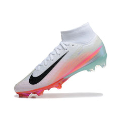 Chuteira Campo FG Nike Air Zoom Mercurial Superfly 10 Elite Pack Branco Sam Kerr Infantil