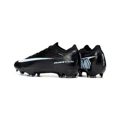 Chuteira Campo FG Nike Air Zoom Mercurial Vapor 16 Elite Preta e Branca Infantil