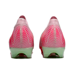 Chuteira Campo FG Nike Air Zoom Mercurial Vapor 16 Elite Rosa-Clara e Verde-Clara Infantil