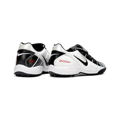 Chuteira Society TF Nike Air Zoom Total 90 III Branca e Preta