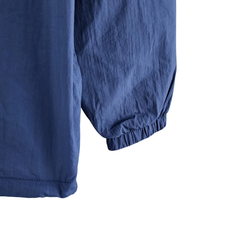 Jaqueta Corta-Vento Nike Bege Azul