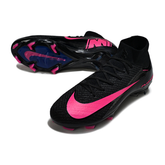 Chuteira Campo FG Nike Air Zoom Mercurial Superfly 10 Elite Preta e Rosa
