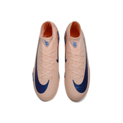 Chuteira Society TF Nike Mercurial Superfly 10 Elite Rosa e Azul Infantil