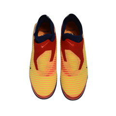 Chuteira Society TF Nike Phantom 6 DF Elite Pack Erling Haaland Infantil