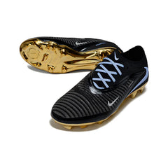 Chuteira Campo FG Nike Phantom 6 Elite Preta e Dourada
