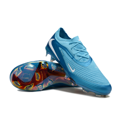 Chuteira Campo FG Nike Phantom 6 Elite Azul-Clara Infantil