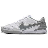 Chuteira Nike Tiempo 9 Legend IC Branca e Cinza - VN Esportes