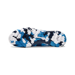 Chuteira Society TF Nike Zoom Mercurial Superfly 10 Elite Azul e Branca Turf Infantil
