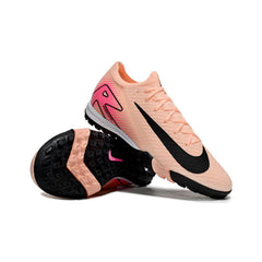 Chuteira Society TF Nike Zoom Mercurial Vapor 16 Elite Rosa-Clara Infantil