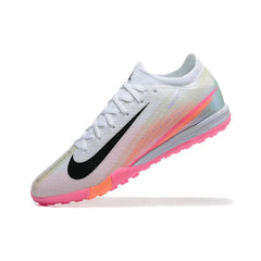 Chuteira Society TF Nike Zoom Mercurial Vapor 16 Elite Pack Branco Sam Kerr Turf Infantil