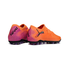 Chuteira Campo Sintético AG Puma Future 8 Low Cut Laranja
