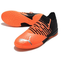 Chuteira Futsal IC Puma Future Z 1.3 Instinct Laranja Pack