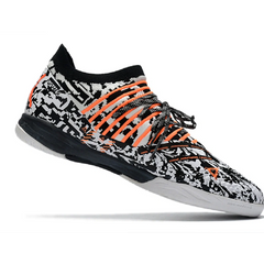 Chuteira Futsal IC Puma Future Z 1.3 Teaser Pack Preta e Amarela