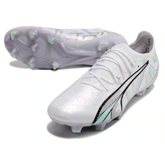 Chuteira Campo FG Puma Ultra Ultimate Pack Brilliance Preta e Amarela