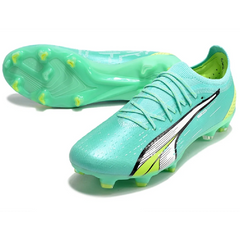 Chuteira Campo FG Puma Ultra Ultimate Verde e Preta