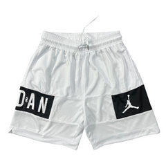 Shorts Jordan Branco e Preto