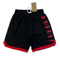 Shorts Jordan Preto e Vermelho