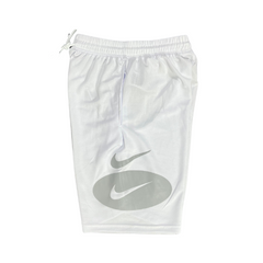 Shorts Nike Branco e Cinza