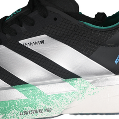 Tênis de Corrida Adidas Adizero Adios Pro 4 Preto, Branco, Verde e Azul