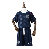 Camisa de Futebol USA + Shorts Kit Nike 2026 Visitante - Kit Infantil