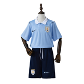 Camisa de Futebol Uruguay + Shorts Kit Nike 2026 Principal - Kit Infantil