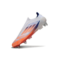 Chuteira Campo Molhado SG Adidas F50 Elite Sem Cadarço Pack Advancement Laranja