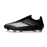 Chuteira Campo FG Adidas F50 Elite Sem Cadarço Preto e Branco