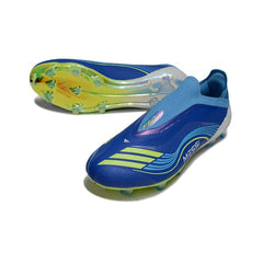 Chuteira Campo FG Adidas F50 Elite Sem Cadarço Pack Messi Vis10n