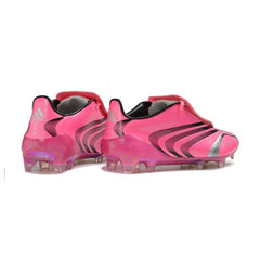 Chuteira Campo FG Adidas F50 Sem Cadarço Elite Rosa
